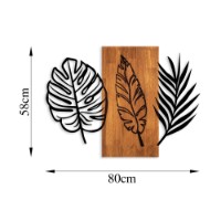 Panou decorativ Wallity Triple Leaves 384 imaginea #6 — magazin online Desire.md