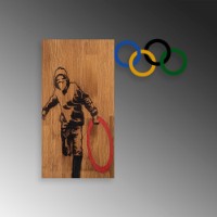 Panou decorativ Wallity Banksy 14 imaginea #5 — magazin online Desire.md