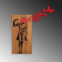 Panou decorativ Wallity Banksy 16 imaginea #5 — magazin online Desire.md