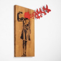 Panou decorativ Wallity Banksy 16 imaginea #6 — magazin online Desire.md