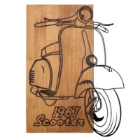 Декоративное панно Wallity Nostalgic Scooter фото №3 — интернет-магазин Desire.md