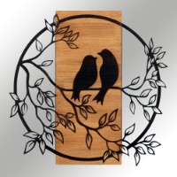 Panou decorativ Wallity Birds In Love 1 imaginea #4 — magazin online Desire.md