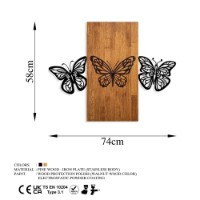 Panou decorativ Wallity Butterflies 2 imaginea #7 — magazin online Desire.md