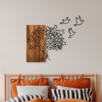 Panou decorativ Wallity Tree And Birds 1 imaginea #2 — magazin online Desire.md