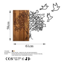 Panou decorativ Wallity Tree And Birds 1 imaginea #7 — magazin online Desire.md