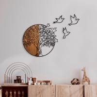 Panou decorativ Wallity Tree And Birds 2