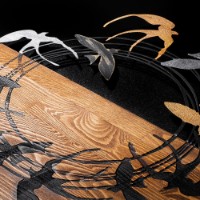 Panou decorativ Wallity Spiral Birds 2 imaginea #5 — magazin online Desire.md