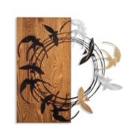 Panou decorativ Wallity Spiral Birds 2 imaginea #6 — magazin online Desire.md