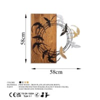 Panou decorativ Wallity Spiral Birds 2 imaginea #7 — magazin online Desire.md