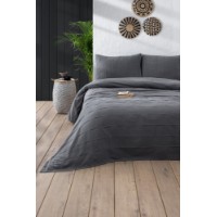 Lenjerie de pat L'Essentiel Sedef Anthracite