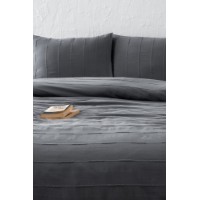 Lenjerie de pat L'Essentiel Sedef Anthracite imaginea #2 — magazin online Desire.md