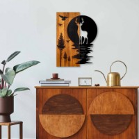 Panou decorativ Wallity Deer and Moon imaginea #2 — magazin online Desire.md
