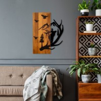 Panou decorativ Wallity Deer and Mountain imaginea #2 — magazin online Desire.md