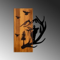Panou decorativ Wallity Deer and Mountain imaginea #6 — magazin online Desire.md