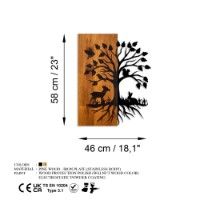 Panou decorativ Wallity Nature imaginea #7 — magazin online Desire.md