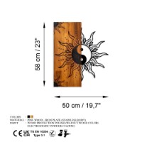 Panou decorativ Wallity Yin Yang imaginea #7 — magazin online Desire.md