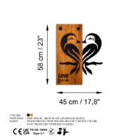 Panou decorativ Wallity Love Birds 5 imaginea #7 — magazin online Desire.md