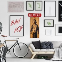 Panou decorativ Wallity Banksy Crying Boys imaginea #4 — magazin online Desire.md