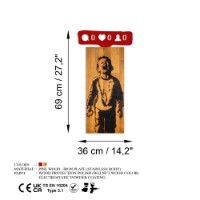 Panou decorativ Wallity Banksy Crying Boys imaginea #7 — magazin online Desire.md