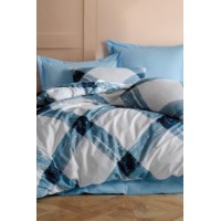 Lenjerie de pat L'Essentiel Andri Blue