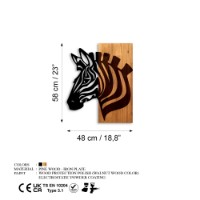 Panou decorativ Wallity Zebra v2 imaginea #6 — magazin online Desire.md