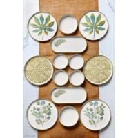 Seturi de veselă Hermia K-14-Prc-Yaprak-Ikat-Kahvaltı