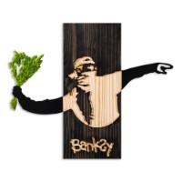 Panou decorativ Wallity Banksy Flower Thrower 2 imaginea #5 — magazin online Desire.md