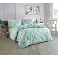 Lenjerie de pat L'Essentiel Post Water Green
