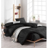 Lenjerie de pat L'Essentiel Duzboya Black imaginea #2 — magazin online Desire.md