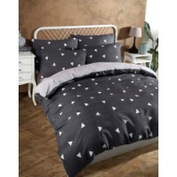 Lenjerie de pat L'Essentiel Geometirk Grey