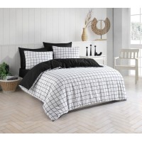 Lenjerie de pat L'Essentiel Artus Black