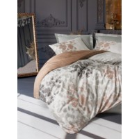 Lenjerie de pat Cotton Box Blatt Grey