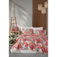 Lenjerie de pat L'Essentiel Lotus Red