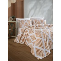 Lenjerie de pat L'Essentiel Segment Mustard