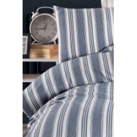Lenjerie de pat L'Essentiel Soft Line Navy imaginea #5 — magazin online Desire.md