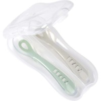 Set linguri Beaba 2pcs Sage Green (913554) imaginea #3 — magazin online Desire.md