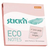Бумага для заметок Stick'n Eco Pastel Pink 100p (21746)