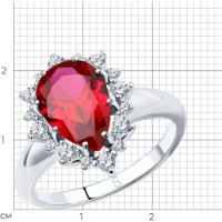 Inel SOLOVOV JEWELRY 84010014 s.18 3,4gr imaginea #2 — magazin online Desire.md