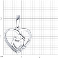 Pandantiv SOLOVOV JEWELRY 87030064 1,21g imaginea #3 — magazin online Desire.md