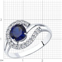 Inel SOLOVOV JEWELRY 88010063 s.17 2,05g imaginea #3 — magazin online Desire.md