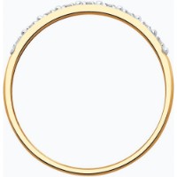Inel SOLOVOV JEWELRY 51-210-01955-1 s.16 0,85g imaginea #3 — magazin online Desire.md
