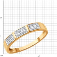 Inel SOLOVOV JEWELRY 51-210-01986-1 s.17,5 1,71g imaginea #5 — magazin online Desire.md