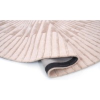 Covor Ecofloor Carpet Decor Dywan Radius Beige Round 200 imaginea #3 — magazin online Desire.md