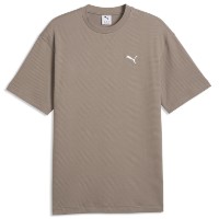 Tricou bărbătesc Puma Ess Elevated Relaxed Material Mouse Gray, s.S