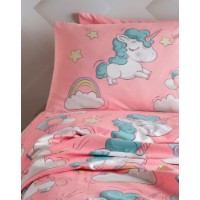 Lenjerie de pat L'Essentiel Unicornio Pink imaginea #2 — magazin online Desire.md