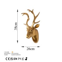 Настенный декор Wallity Bust of Deer 1 фото №9 — интернет-магазин Desire.md