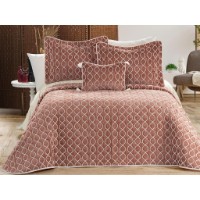 Lenjerie de pat L'Essentiel Brillance Dusty Rose