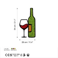 Panou decorativ Wallity Moss Drink imaginea #6 — magazin online Desire.md