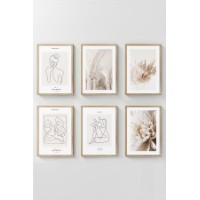 PiSet de 6 picturictură Wallity Artavessastko51 imaginea #2 — magazin online Desire.md
