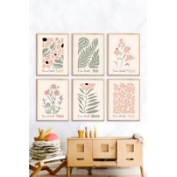 Set de 6 picturi Wallity Artsycllct14
